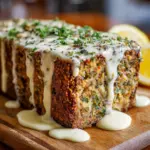 Chicken Cordon Bleu-Inspired Meatloaf with Dijon Gravy Recipe