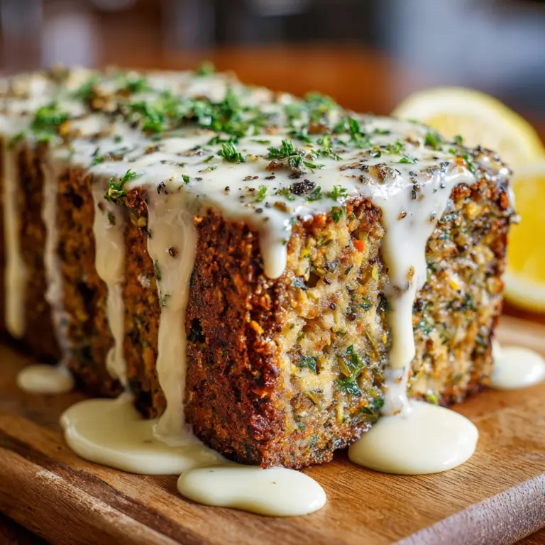 Chicken Cordon Bleu-Inspired Meatloaf with Dijon Gravy Recipe