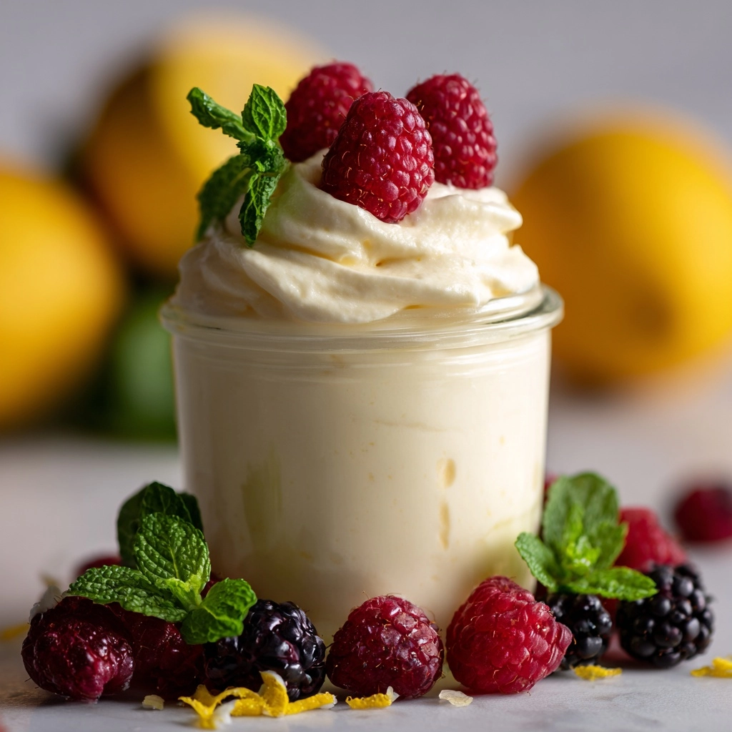 Lemon Whipped Greek Yogurt Recipe
