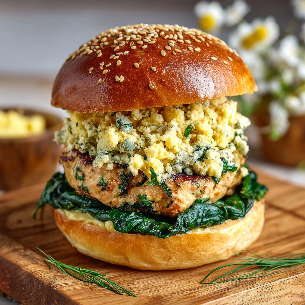 Spinach Chicken Burgers: The Ultimate Healthy Recipe - Recipe Image
