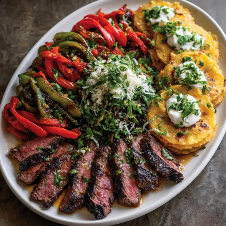Sizzling Steak Fajitas Recipe