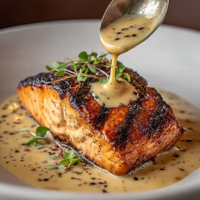 Blackened Salmon with Creamy Dijon Sauce: An Incredible Ultimate Recipe