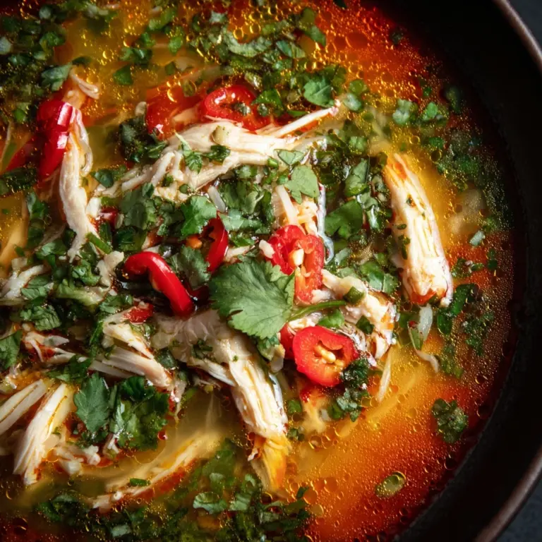 Thai Coconut Chicken Soup Recipe
