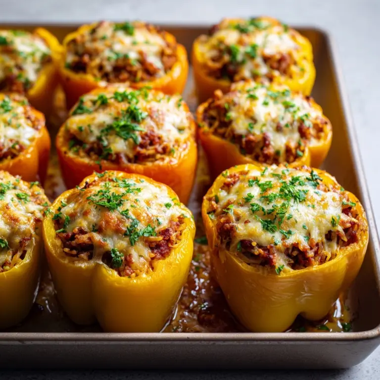 The Best Stuffed Peppers Recipe