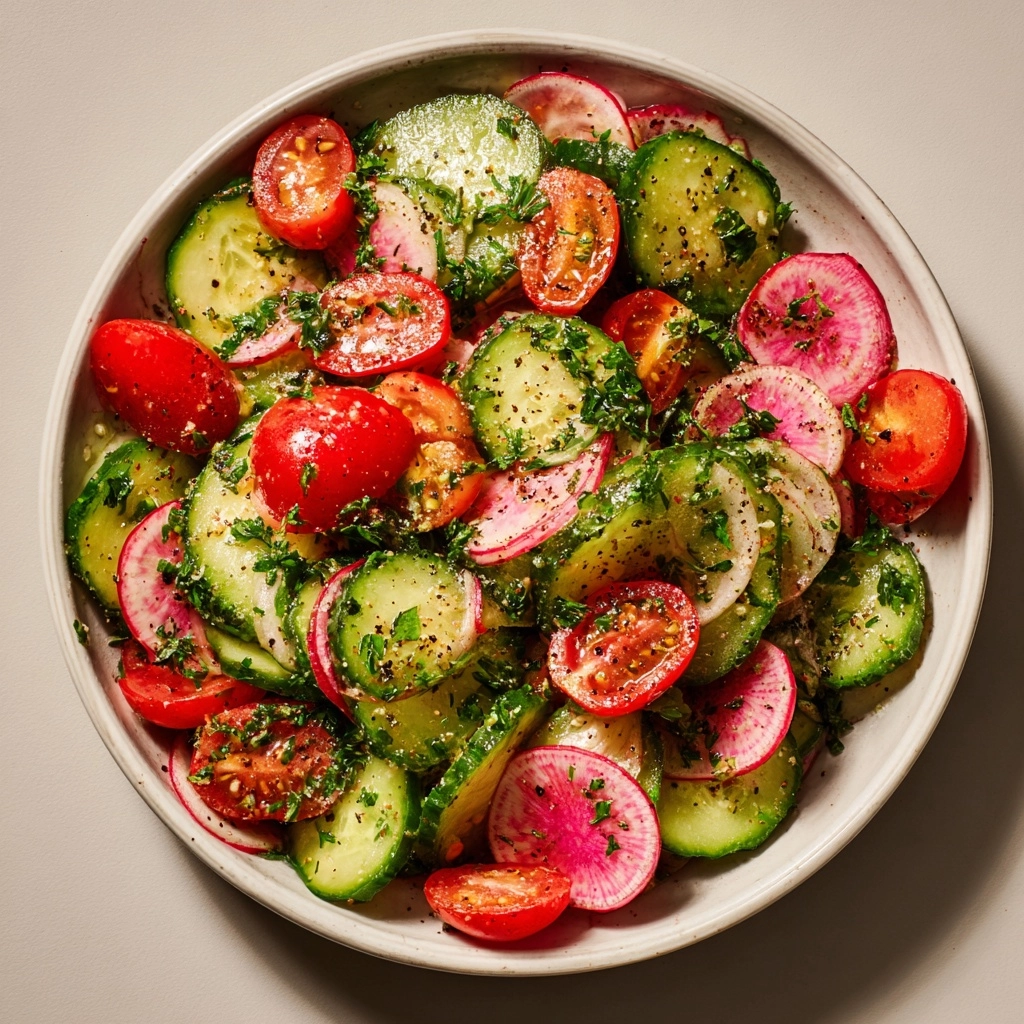 Cucumber and Tomato Salad Recipe