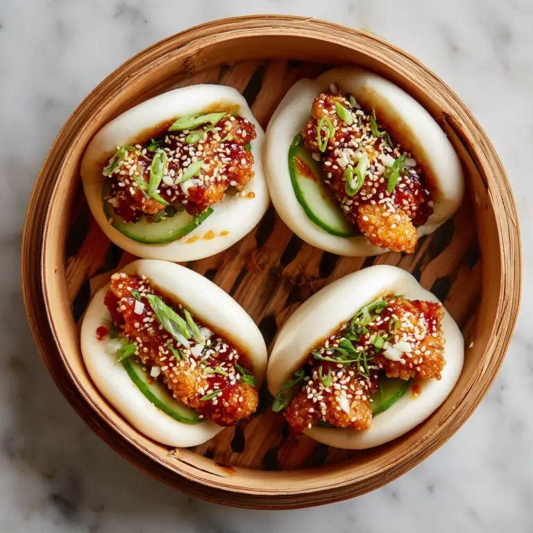 Korean Fried Chicken Bao Recipe