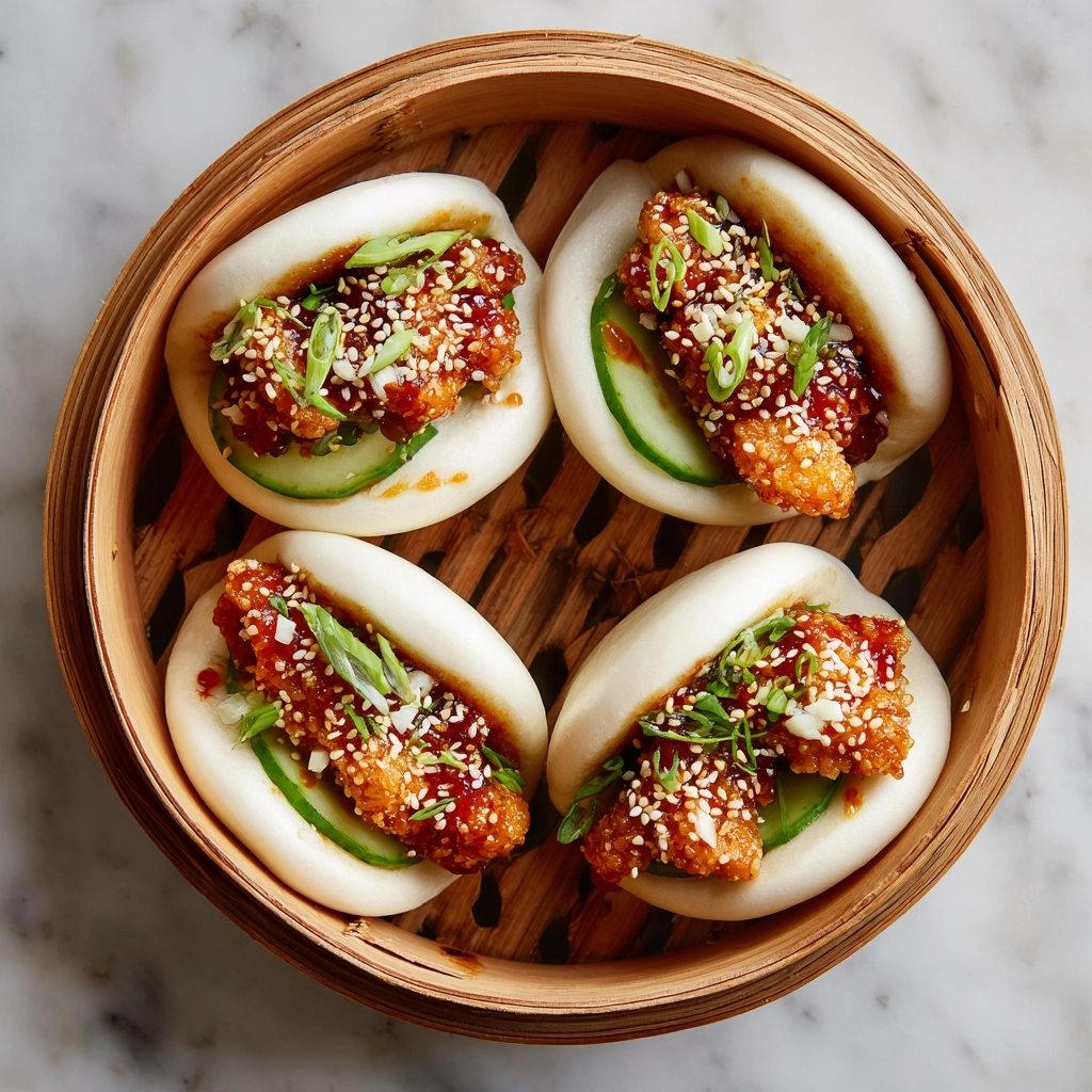 Korean Fried Chicken Bao Recipe