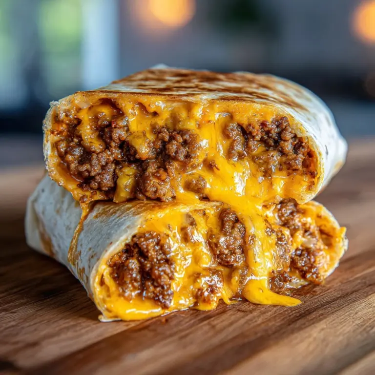 Cheeseburger Burritos Animal Style Recipe