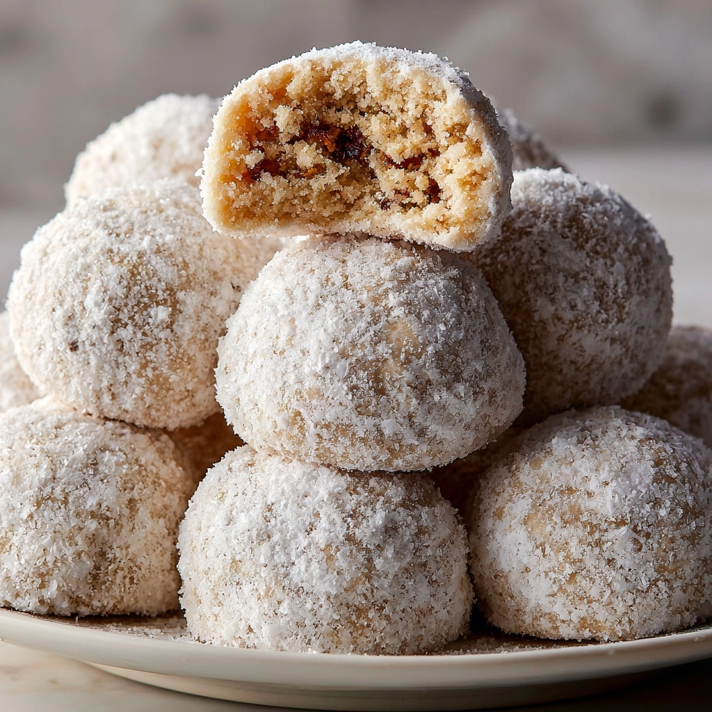 Cinnamon Sugar Snowball Cookies Recipe - Recipe Image