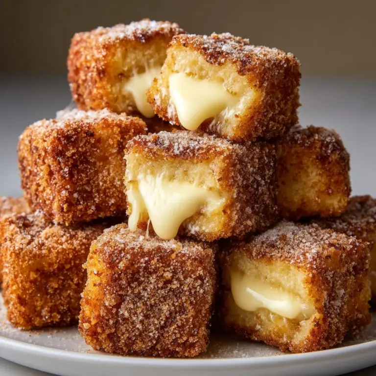 Crispy Fried Cheesecake Bites Recipe