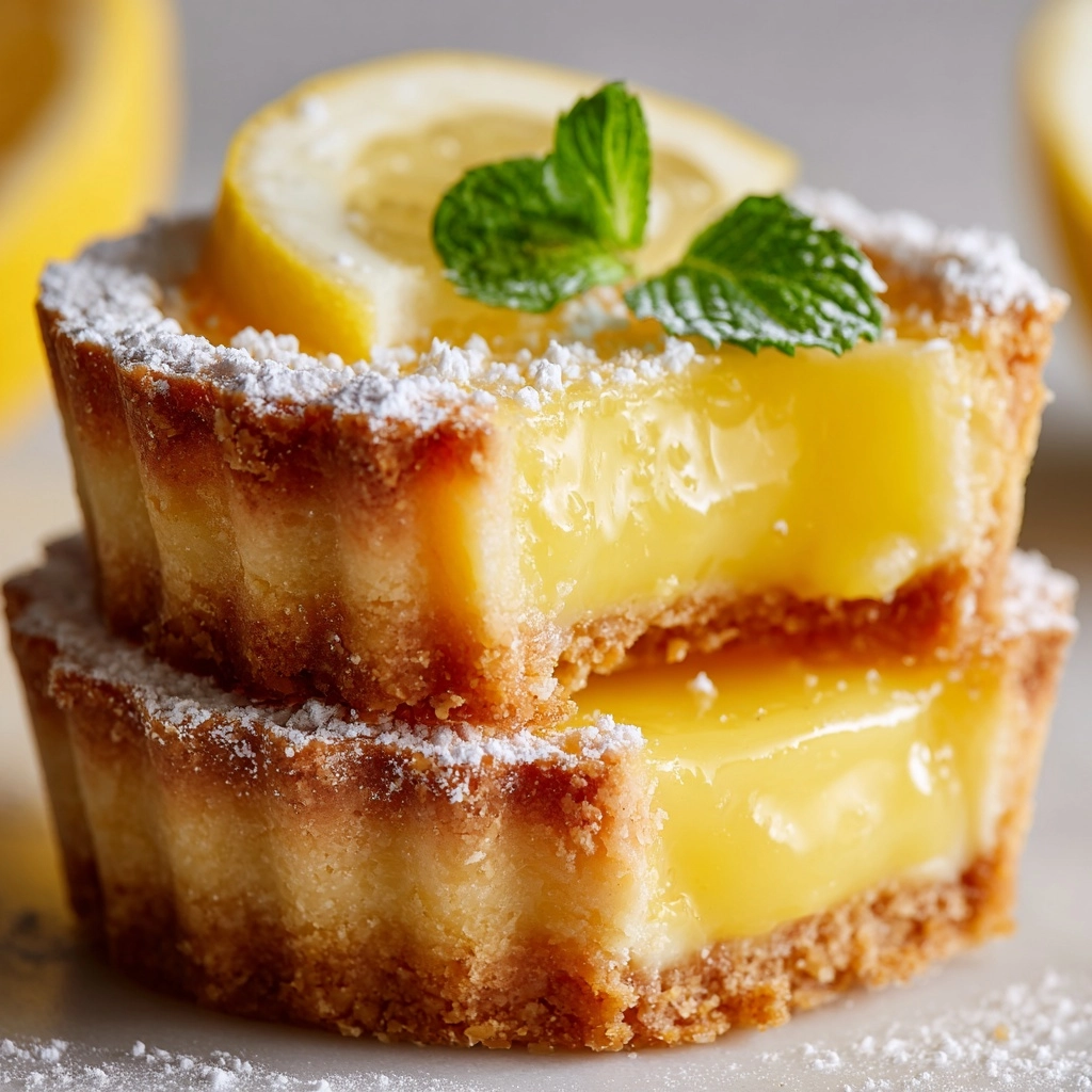 Mouthwatering Lemon Bar Cookie Cups Recipe - Recipe Image