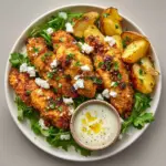 Crispy Hot Honey Feta Chicken Recipe