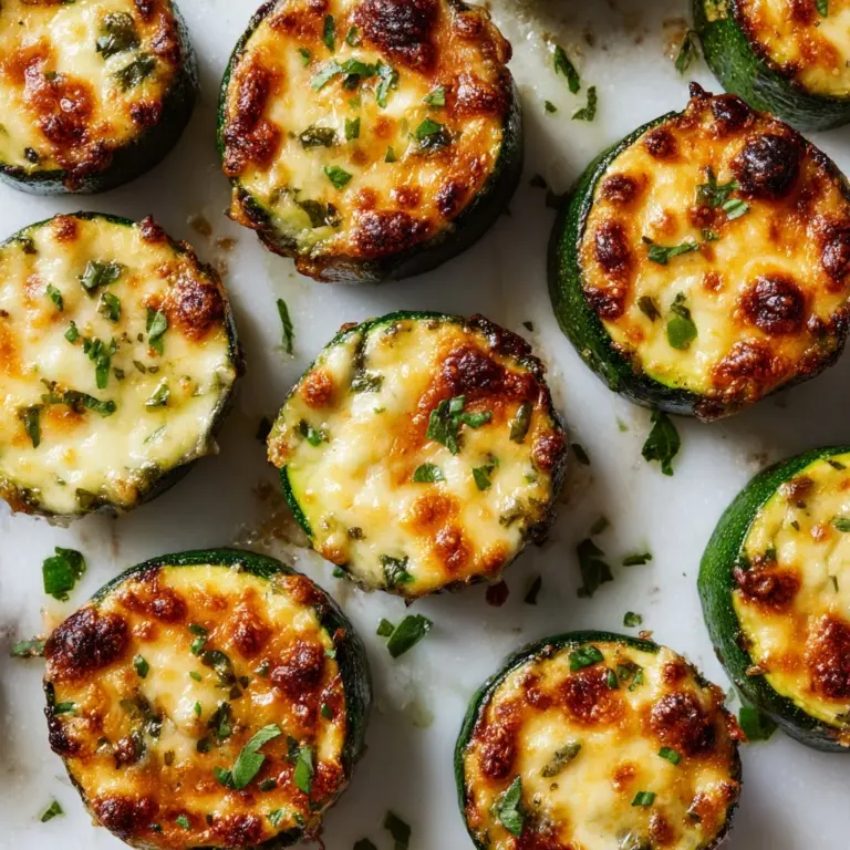 Baked Parmesan Zucchini Recipe