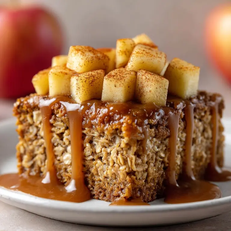 Apple Cinnamon Baked Oatmeal Recipe