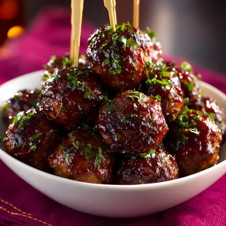 Hot Pepper Jelly Meatballs Recipe