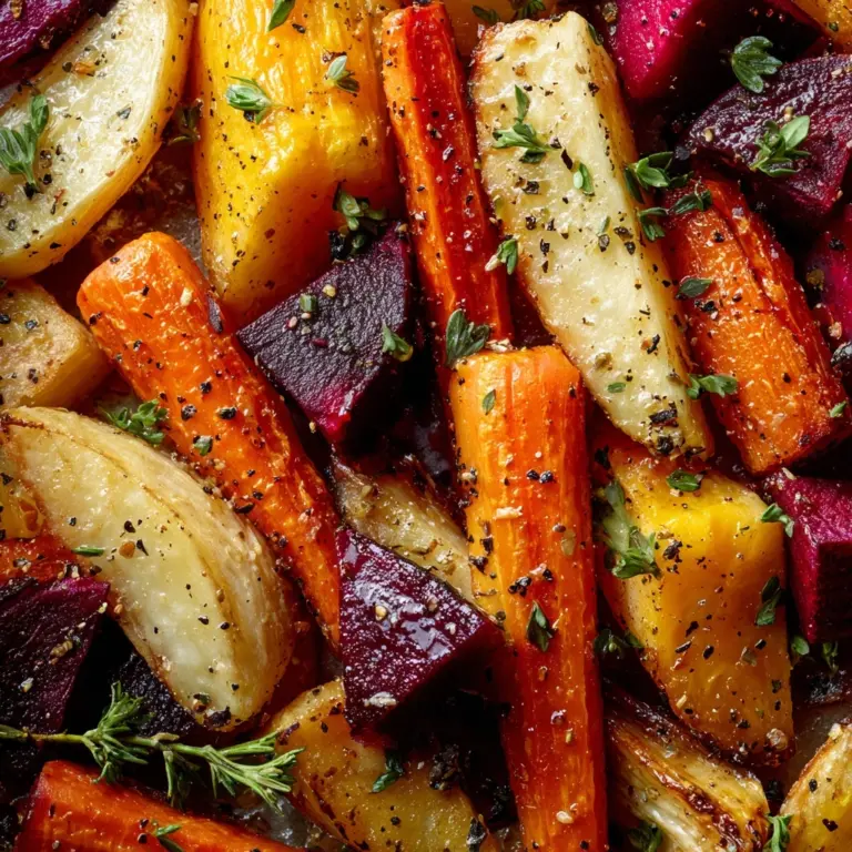 Roasted Root Vegetables Recipe