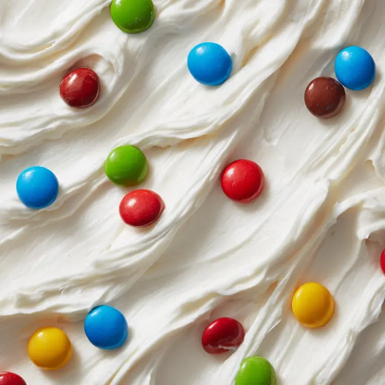 M&Ms Cool Whip and Pudding Frosting Recipe