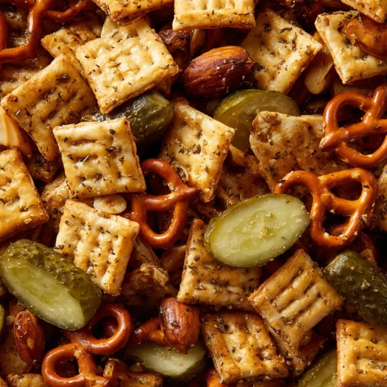 Dill Pickle Chex Mix Recipe