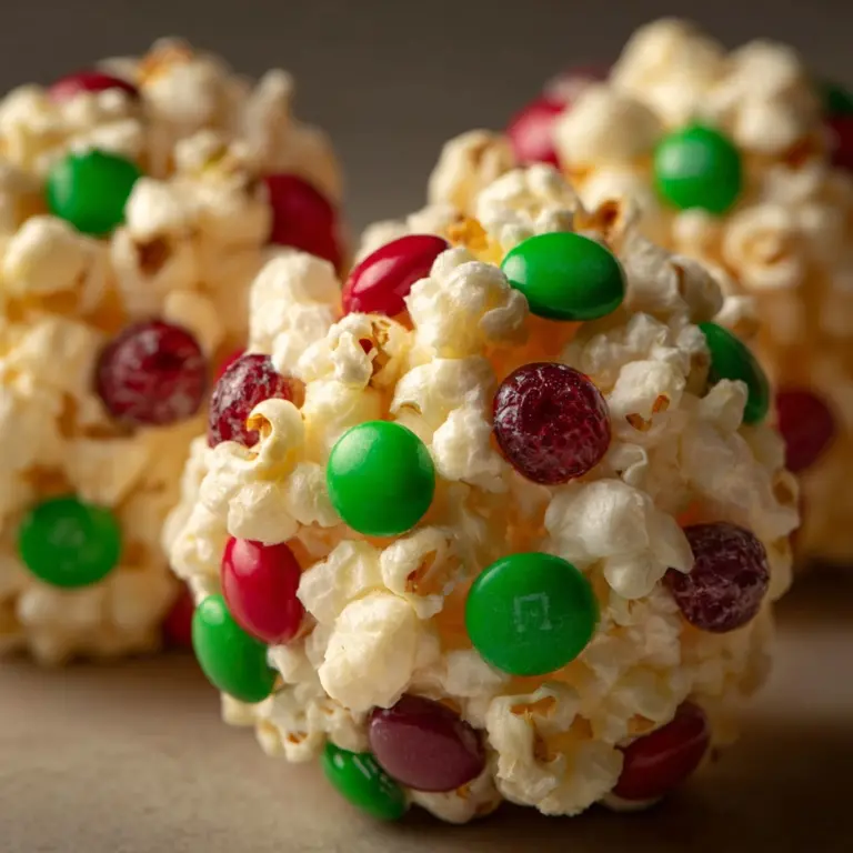 Christmas Popcorn Balls Recipe