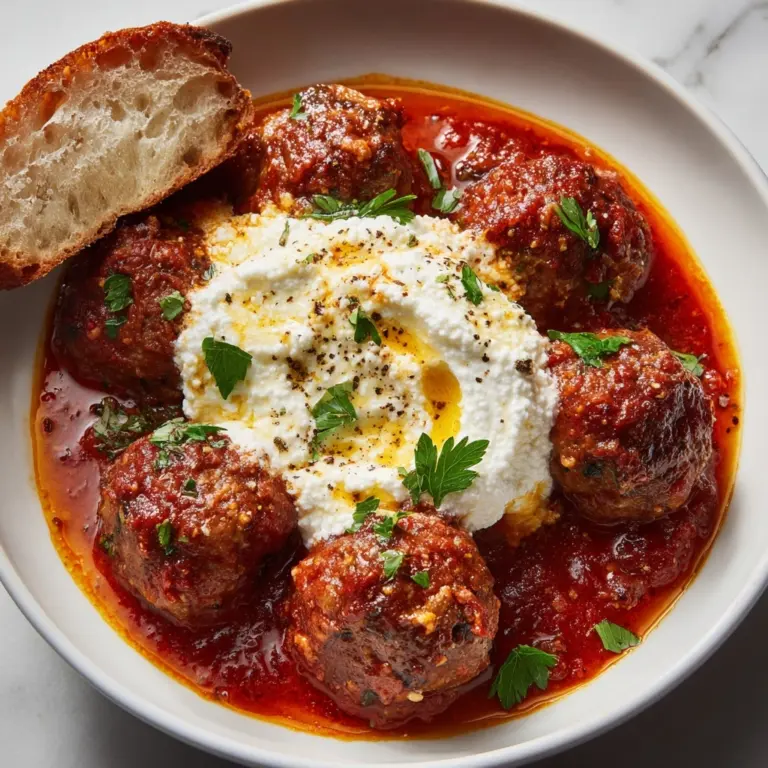 Ricotta Meatballs Recipe