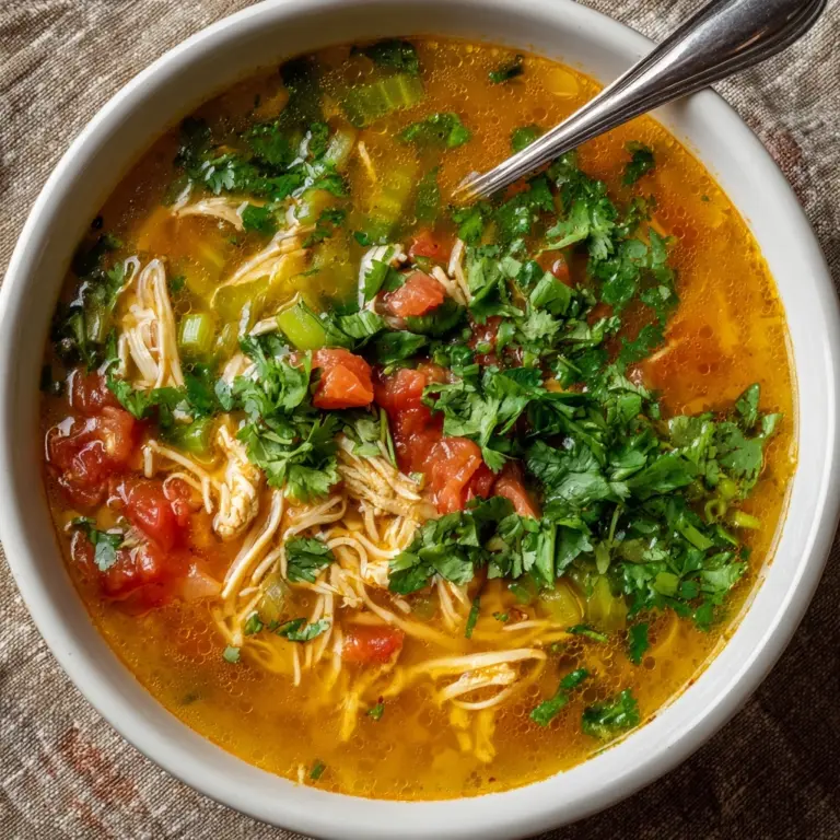 Slow Cooker Salsa Chicken Soup Recipe