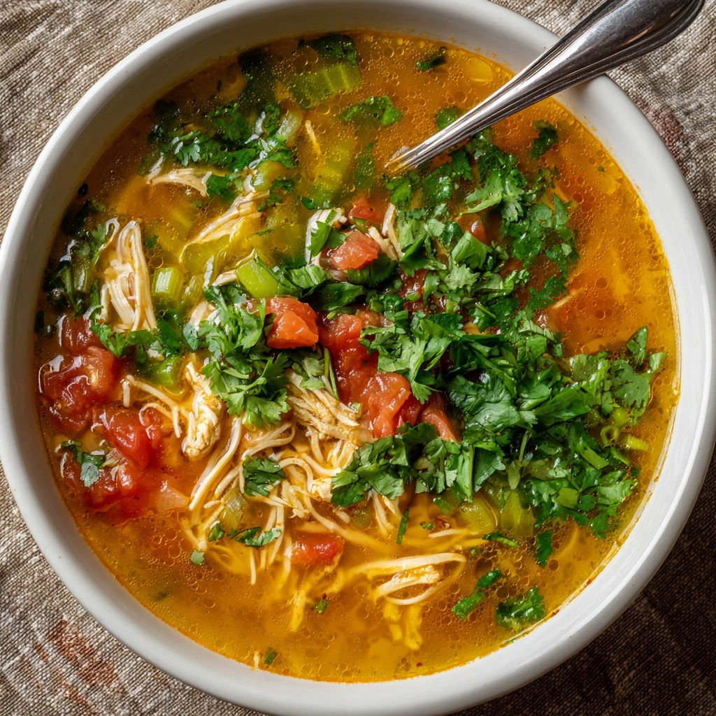 Slow Cooker Salsa Chicken Soup Recipe - Recipe Image