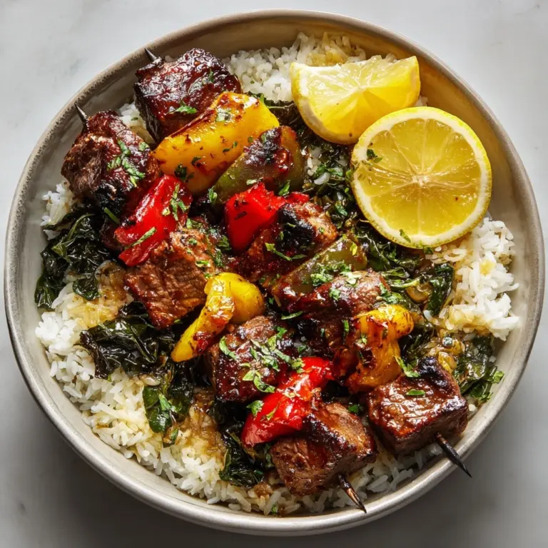 Mediterranean Beef Kabobs Recipe