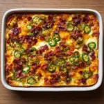 Cauliflower Jalapeño Popper Casserole Recipe