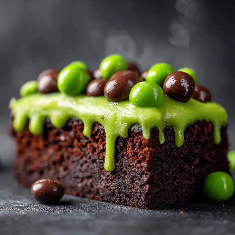 Bubbling Witch’s Cauldron Brownies Recipe