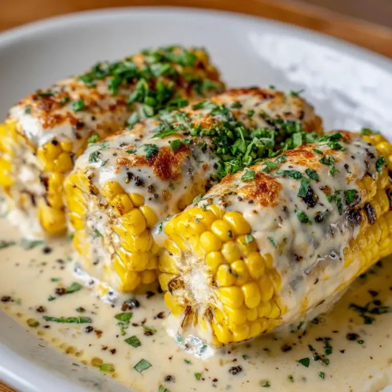 Cheesy Garlic Butter Corn on the Cob Recipe