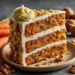 Moist Carrot Cake with Cream Cheese Frosting Recipe