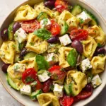 Greek Tortellini Pasta Salad Recipe