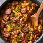 Cajun Sausage and Rice Skillet Recipe