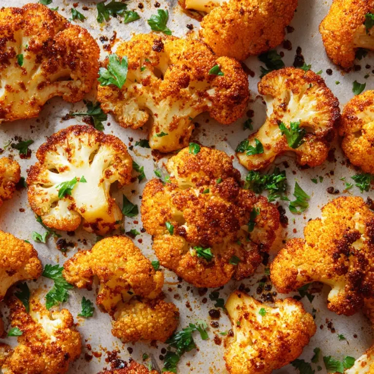 Crispy Oven-Roasted Cauliflower Recipe