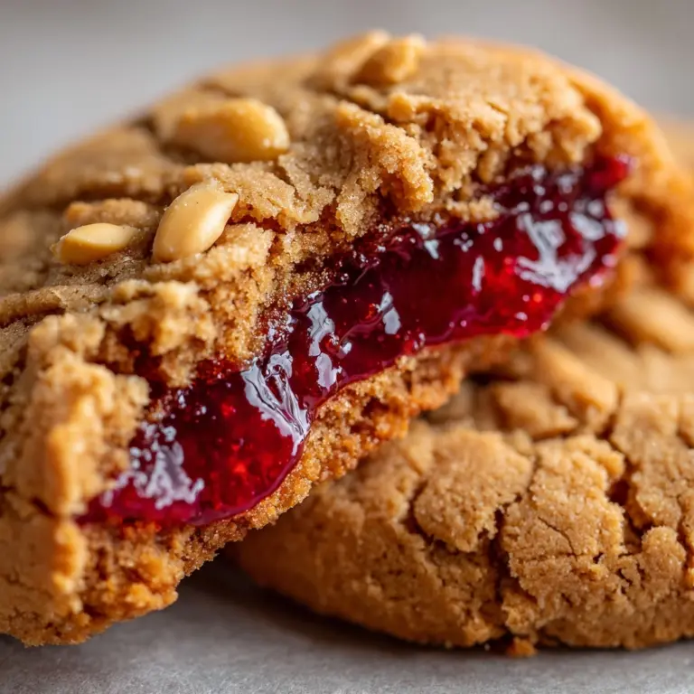 Peanut Butter and Jelly Cookies Recipe