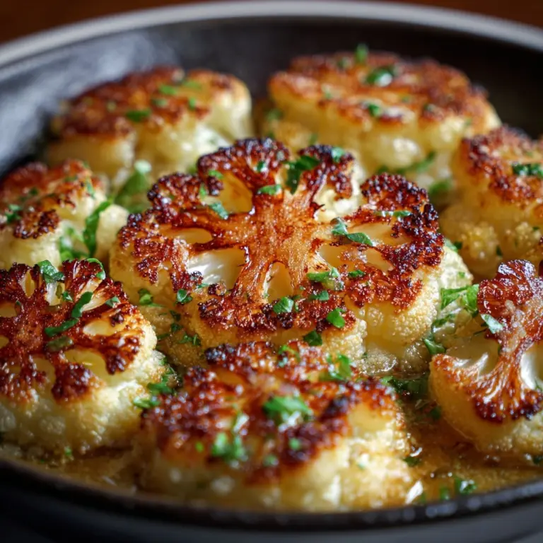 Baked Cauliflower Recipe