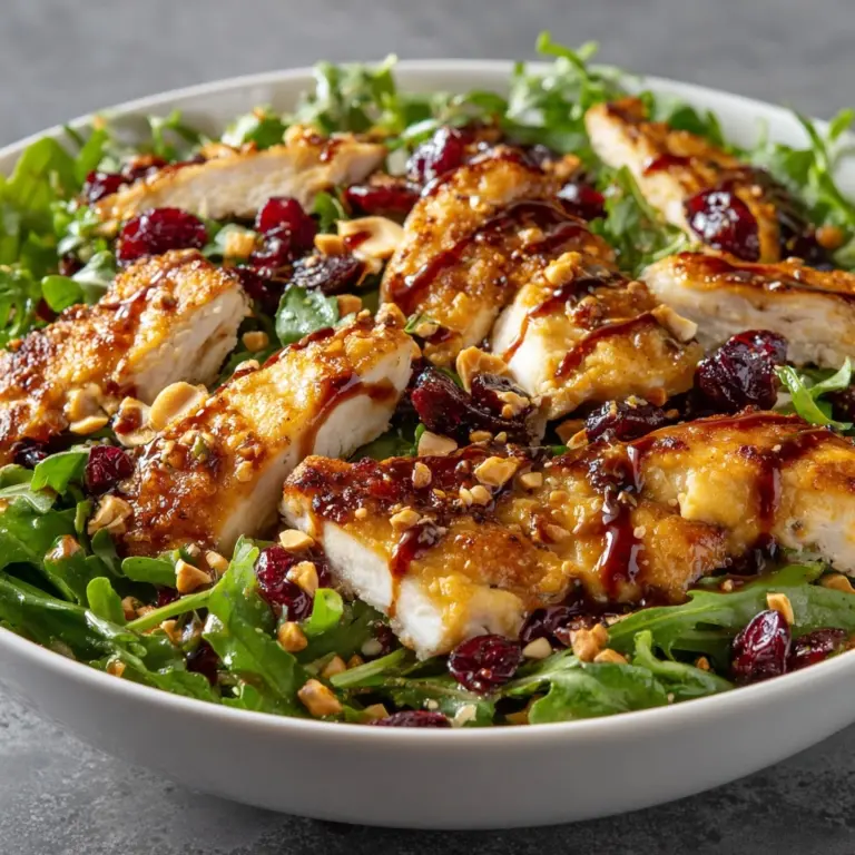 Asian Chicken Cranberry Salad Recipe