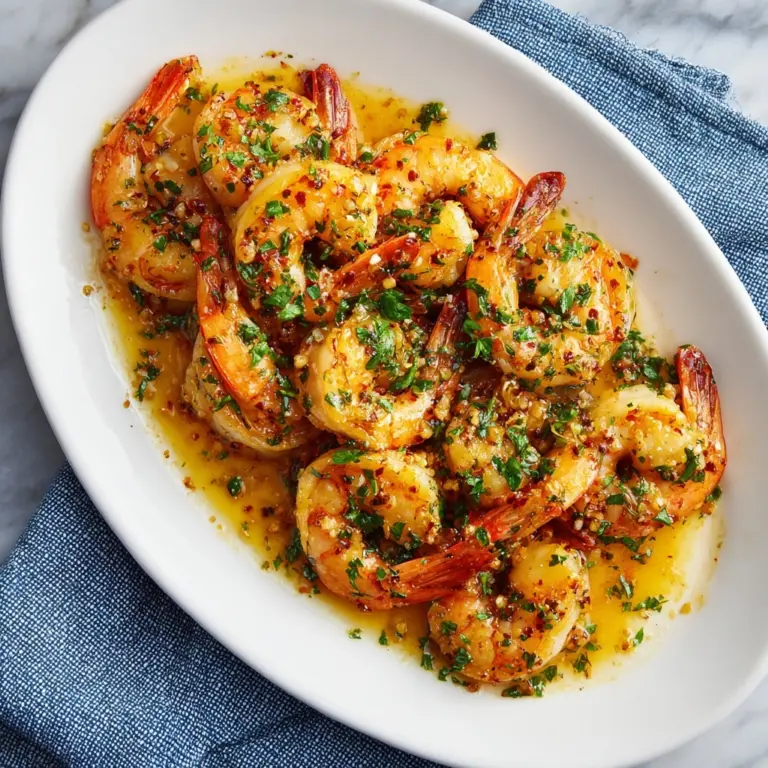 Hawaiian Garlic Shrimp Recipe