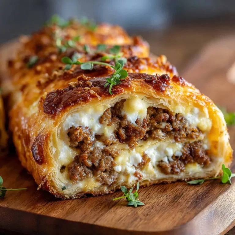 Sausage Cream Cheese Casserole Recipe