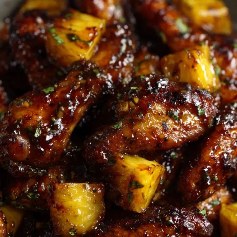 Pineapple Chicken Wings Recipe