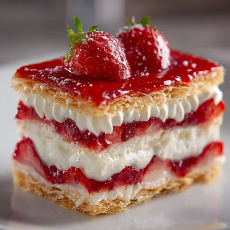 Strawberry Eclair Cake Recipe