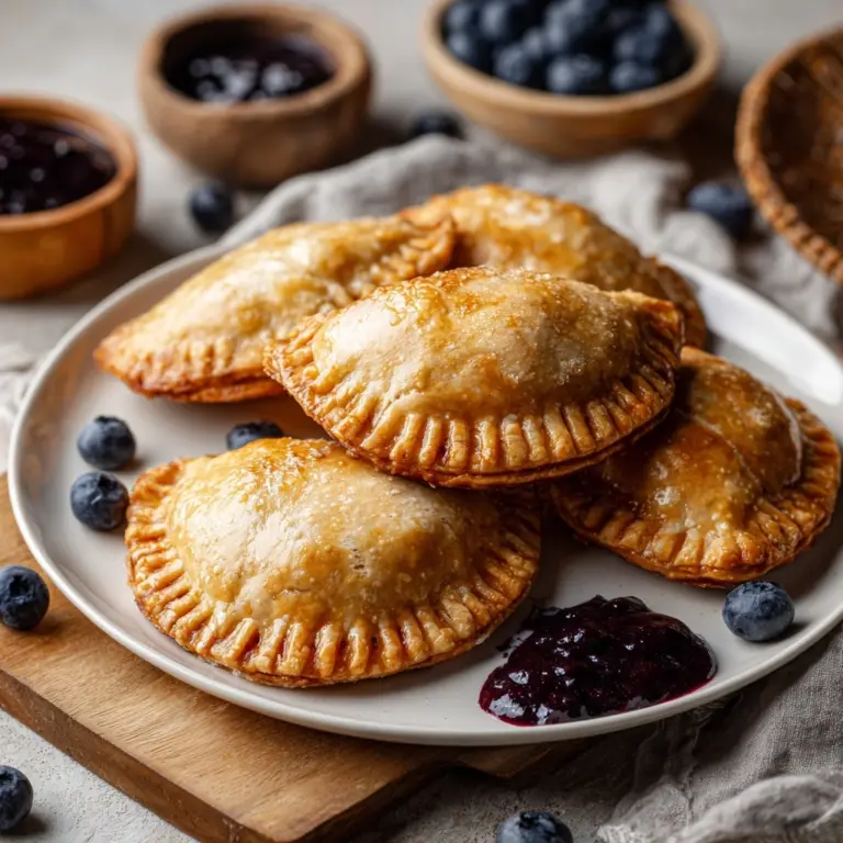 Air Fryer Blueberry Hand Pies Recipe