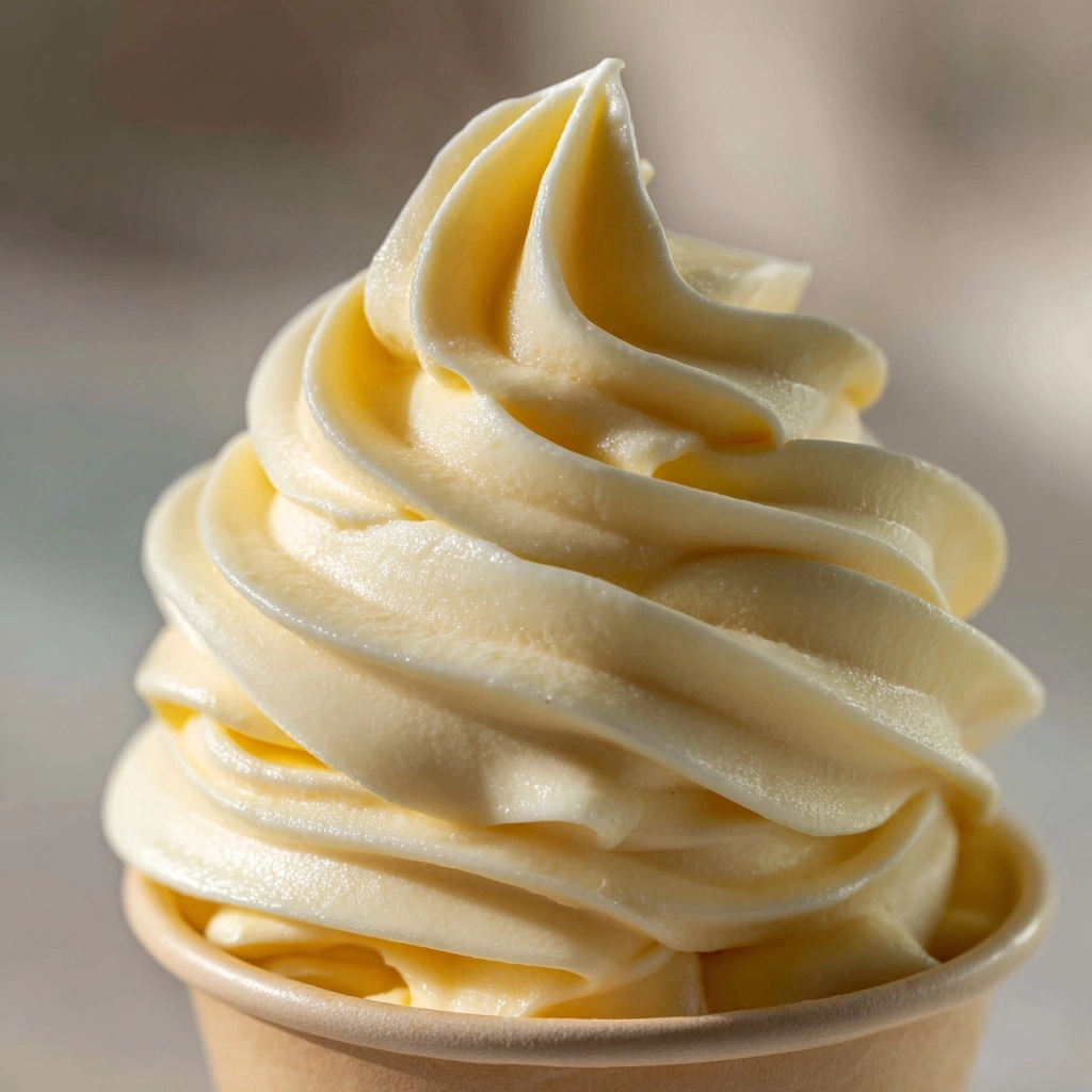 Homemade Pineapple Soft Serve Ice Cream Recipe - Recipe Image