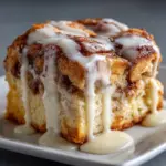 High-Protein Cinnamon Roll Baked Oatmeal Recipe