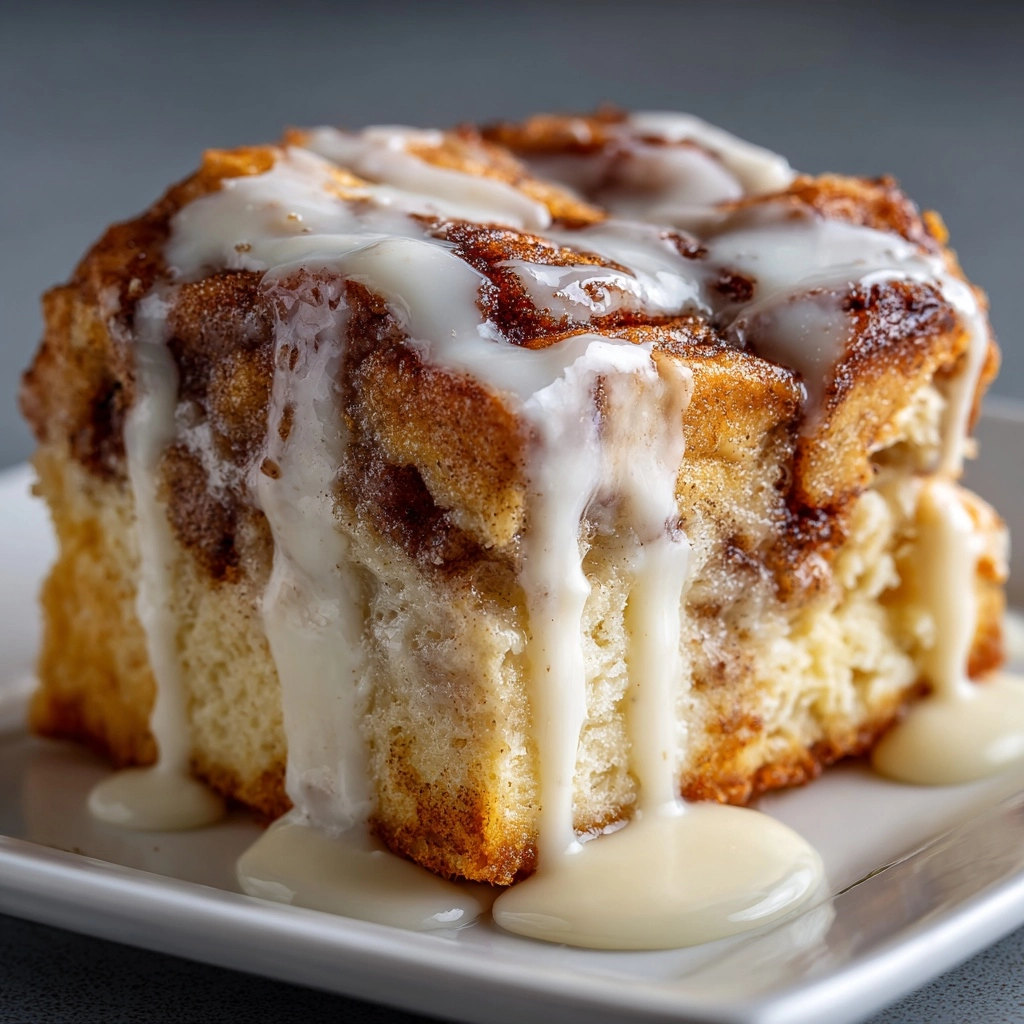 High-Protein Cinnamon Roll Baked Oatmeal Recipe