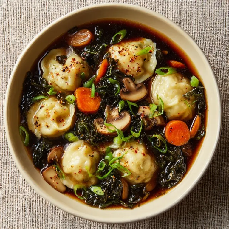 Potsticker Soup Recipe