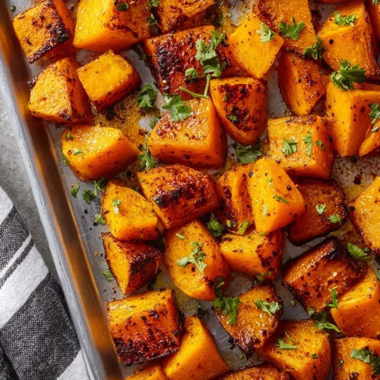 The Best Roasted Spiced Butternut Squash Recipe