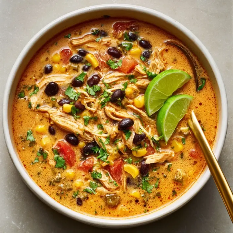 Chicken Enchilada Soup Recipe