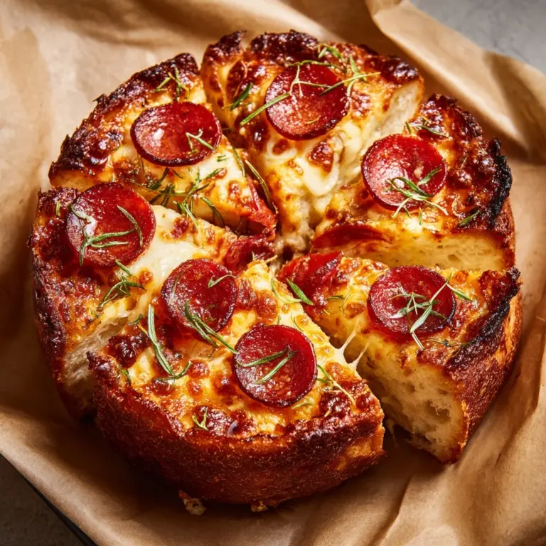 Delicious Pull-Apart Pizza Bread Recipe
