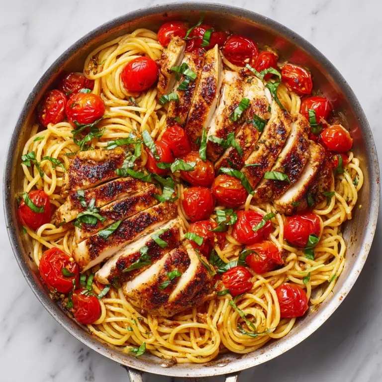 Bruschetta Chicken Pasta Recipe